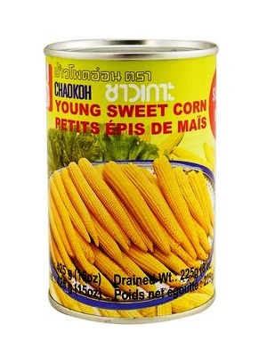 Pannocchiette di mais in salamoia - Chaokoh 425g.